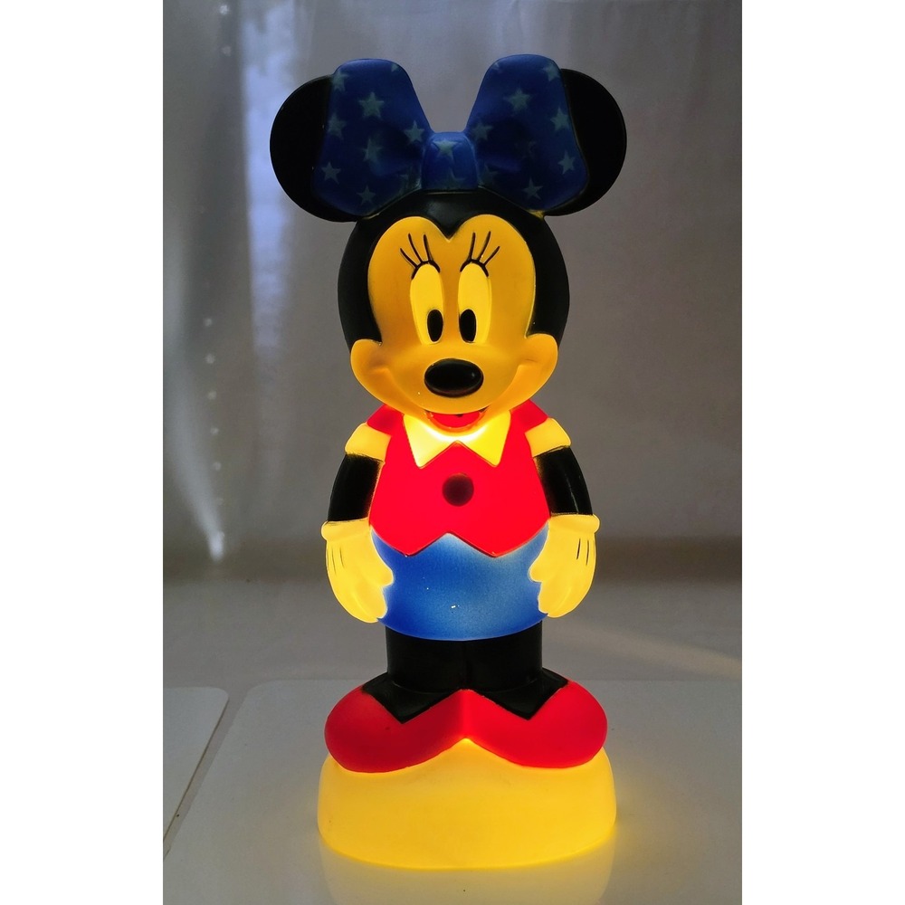 14" Disney Minnie Mouse Battery Operated Light Up Blow Mold Working Tested